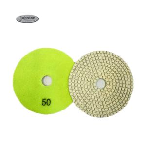 Wholesale 100mm 5&quot; Granite Wet Stone Polishing Pads Various Size from china suppliers