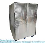 Thermal Hood Moistproof Insulated Pallet Cover With Zipper Pallet Cover Cold