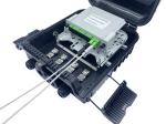 16 Ports Fiber Distribution Box 16 Fibers FTTH Optic Splitter Box Drop Cable