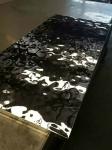 New Design Fashion Water Ripple Gold Stainless Steel Sheets Manufacturer In