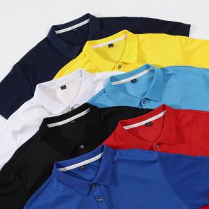 China Factory Custom Embroidered Polo Shirt Golf Sports Quick Drying on sale