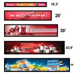 Wall Mounted Digital Stretched Bar Poster Display 5ms Indoor Ultra Wide Lcd