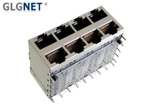 Wholesale GLGNET 2X4 10G Stacked RJ45 Connectors 8 Ports Light Pipes CAT6 Cable For 5G Network from china suppliers