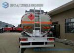 Diesel 21.2m3 Pump Chemical Tanker Truck Dong Feng 6x4 Truck ISDe245 40 Engine