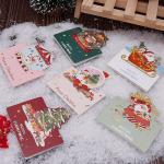 Assorted Theme Creative Santa Greeting Cards Paper