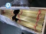 DIN1785 CuZn28Sn1 Seamless Copper Tubing Admiralty Brass Tubes 25*1mm