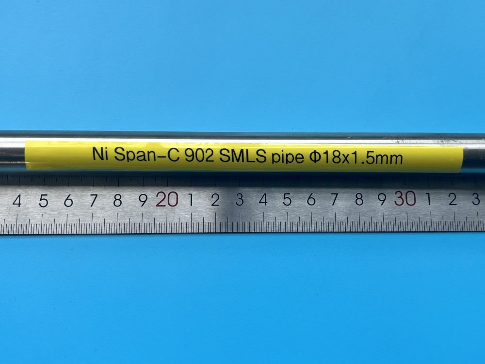 Ni Span C-902 Seamless Pipe For Bourdon Tube Pressure Gauge N09902