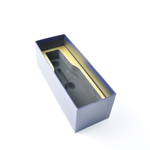 Blue Red Wine Bottle Packaging Box for Display Product