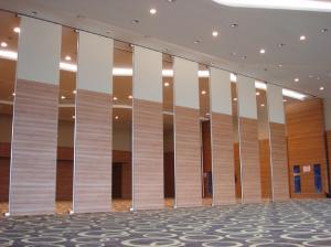 China Water - Proof MDF Material Movable Partitions Wall For Ballroom Customized Color on sale