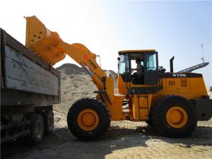 China 5ton good quality joystick control front end loader wiith cummins engine for sale on sale