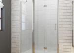 Safety Custom Bathroom Shower Glass 4-12mm Thickness Fixed Shower Glass For