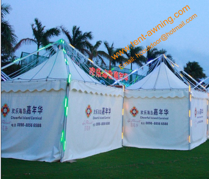 Gala Tent, Steel or Aluminum 6x6m UV Resistance Tent for Party Event