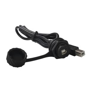 Wholesale Panel Mount USB B Male To Female RJ45 Waterproof Cable For Printer from china suppliers