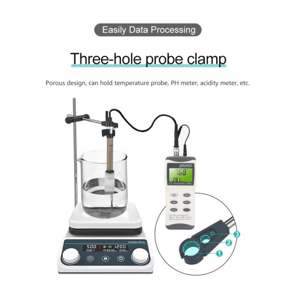 Digital Adjustable Speed Magnetic Hotplate Stirrer for Laboratory Heating Equipments