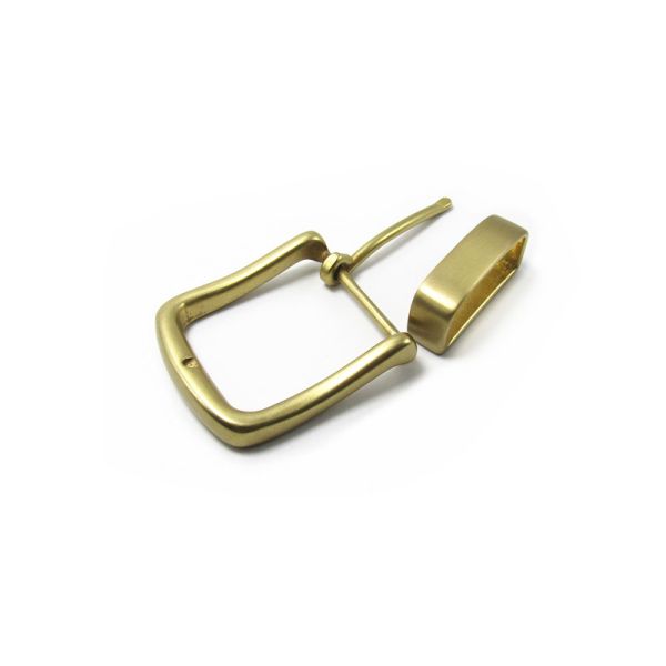 40mm Brass Men Waistband Parts Hardware Accessories Belt Buckle With Loop Buckle