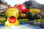 Funny Outdoor Park Water Slide Fiberglass Tantrum Valley For 480 Riders Per Hour