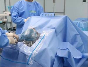 Wholesale Customized Disposable Surgical Neuro Cranial Drape Pack Kits For Hospital from china suppliers