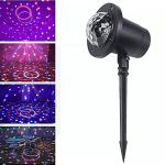 Outdoor IP65 Christmas RGBW infinite mixed color LED lawn magic ball light
