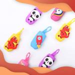 Portable Plastic Sanitizer Bottle 10ML 20ML 30ML hand gel bottle holder