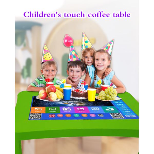 Stand 43 Inch LCD Interactive Smart Touch Screen Table With Embedded PC Win10 OS