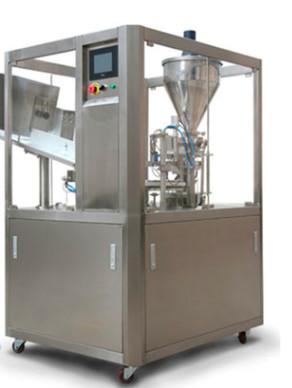 Small Tube Automatic Nail Polish Filling Machine PLC Controller Color Touch