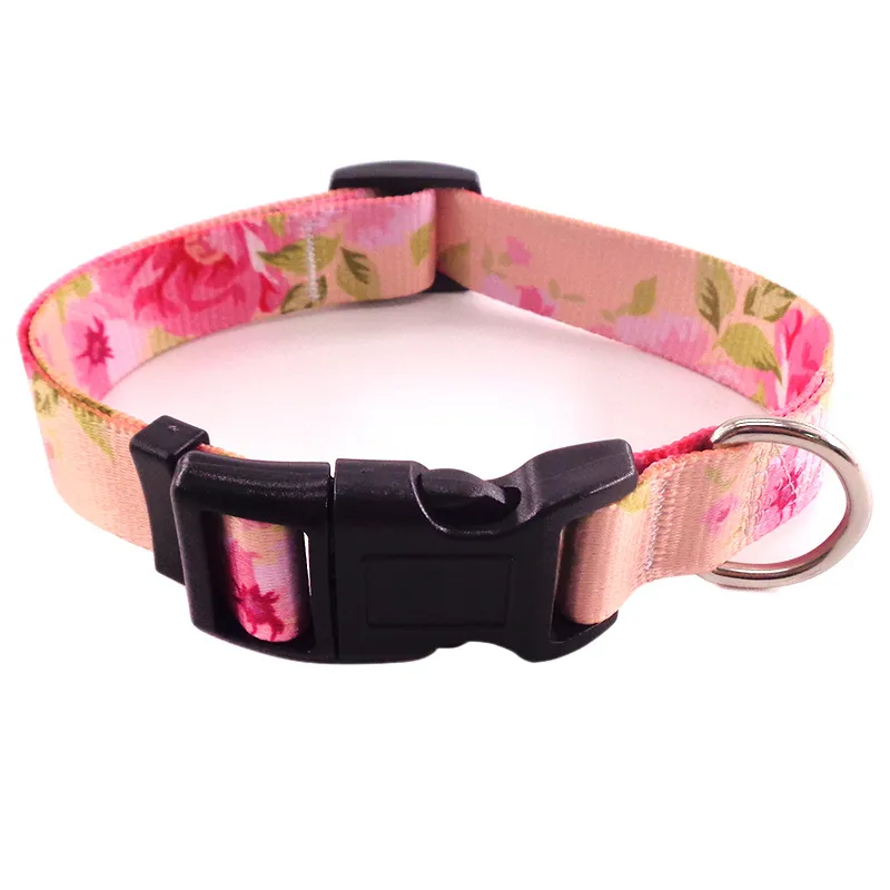 Dog Collar Multipattern Colorful Fashionable Folk Style Adjustable