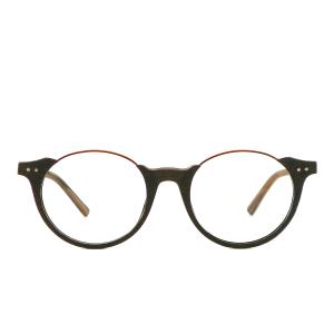 Wholesale Wood Grain Retro Optical Eyeglasses Handmade Acetate Glasses MR 5359 from china suppliers