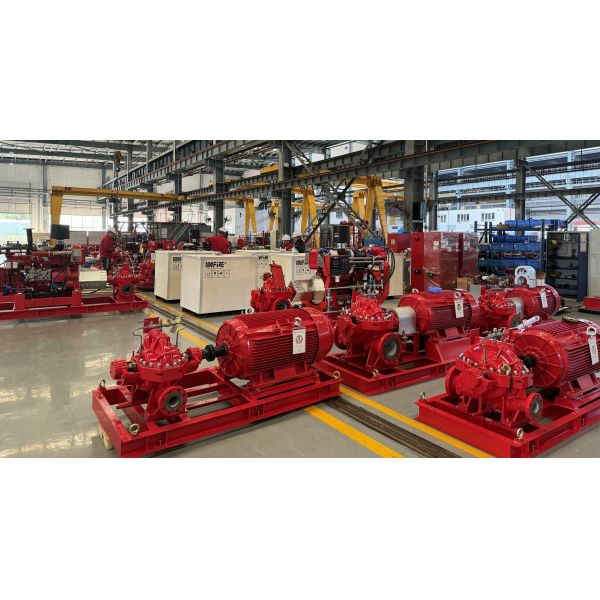 Electric Motor Powered Split Case Fire Pump for Effective Fire Suppression SCF250-200-600 3500 GPM
