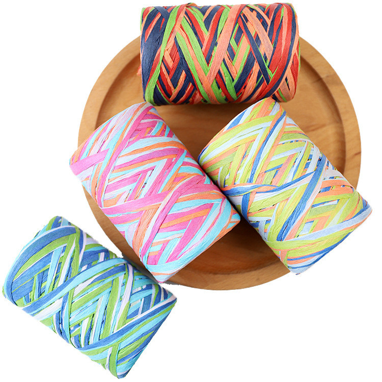 Raffia Twisted Paper String 80m DIY Craft Paper Rope Eco Friendly