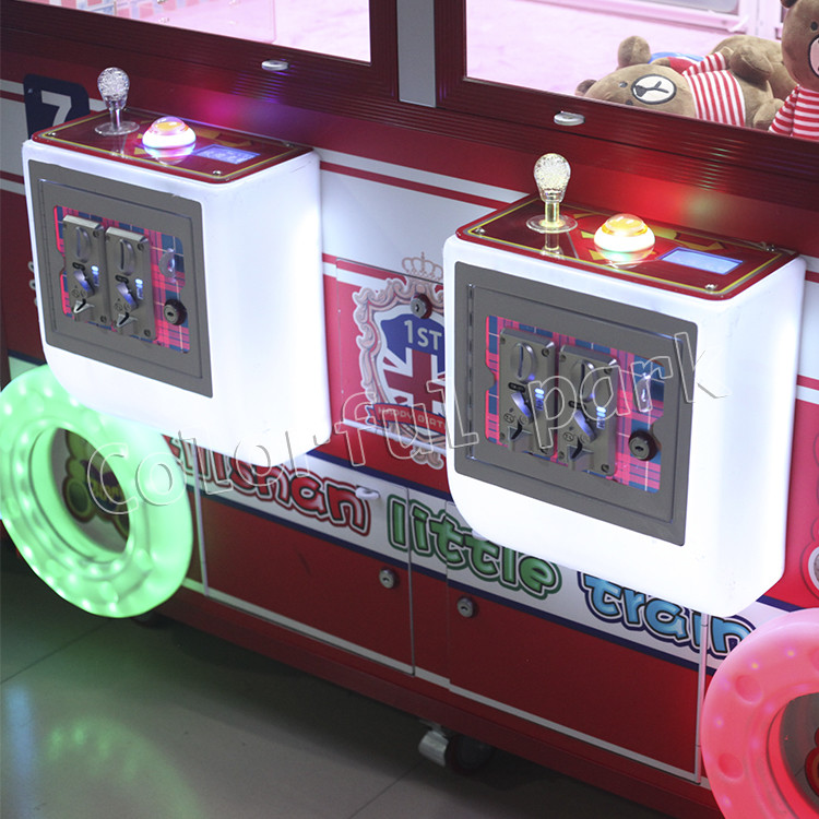 Little train with 4 player high quality claw crane machine Gift Prize Stuffed Toys Crane Arcade Machine for Sale
