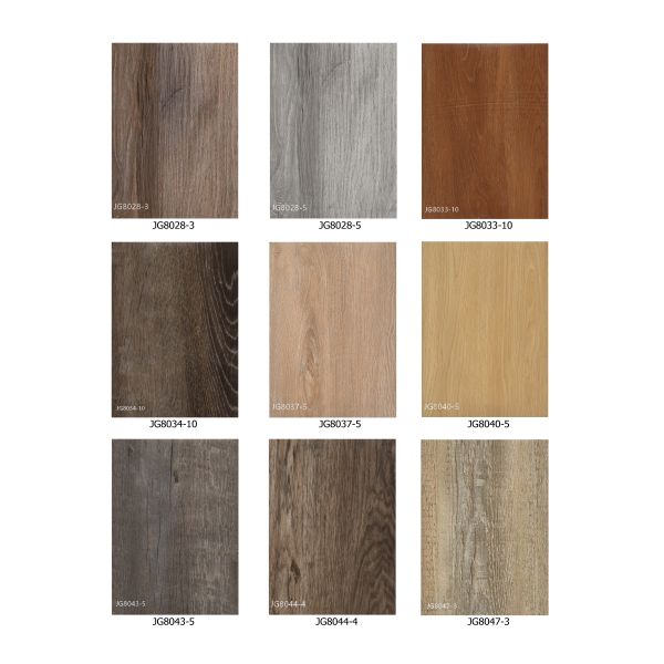 4mm Waterproof Fireproof SPC Vinyl Flooring Without Glue Eco-Friendly Interlocking Click