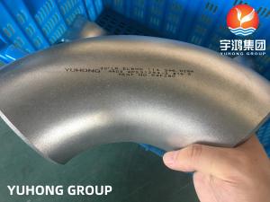 Wholesale ASTM A403 / ASME SA403 WPS31254 Stainless Steel Seamless Fitting Elbow Buttwelded B16.9 from china suppliers