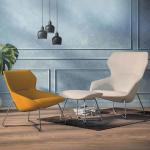 Living Room Velvet Single Seater Armchair Chaise Leisure Accent Hotel Sofa