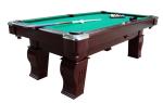 96 Inches Classic Pool Table , Modern Billiard Table With Wool Felt Leather