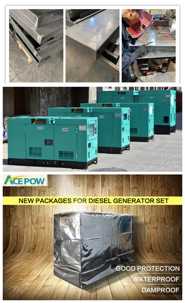 30KW Canopy Diesel Generator , Water Cooled Diesel Generator Set