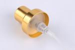 Gold Perfume Atomiser Pump , 18MM Aluminum Mist Sprayer For Perfume Bottles