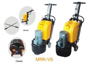 Wholesale 9 Heads Planetary Concrete Floor Grinder , Marble Manual Floor Polisher Machine from china suppliers