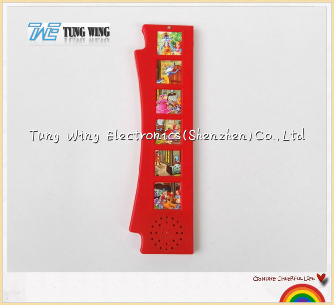Red 6 Button Sound Module For Kids Sound Books As Indoor Educational Toys 2