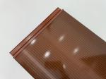 95W Flat Solar Panels BIPV Roof Tiles With Monocrystalline Silicon Thin Film