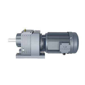 Wholesale SGS Horizontal Mounting Worm Helical Gear Motor Reducer from china suppliers