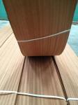 Ribbon Stripe Sapele Wood Veneer for Furniture Door Panel Designing Decoration