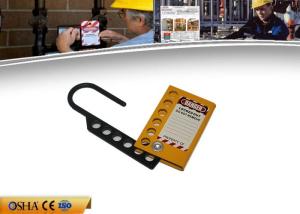 Wholesale 50 * 116 Mm Aluminum Lockout Tagout Hasp 6pcs Padlocks Shackle Thick 5 Mm from china suppliers