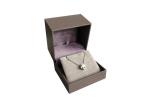 Necklace Packing Paper Jewelry Gift Boxes , Cardboard Presentation Boxes For