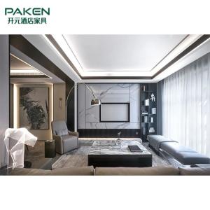 Wholesale Fashion style with Khaki, Ivory Color Customize Modern Villa Furniture Living Room Furniture from china suppliers