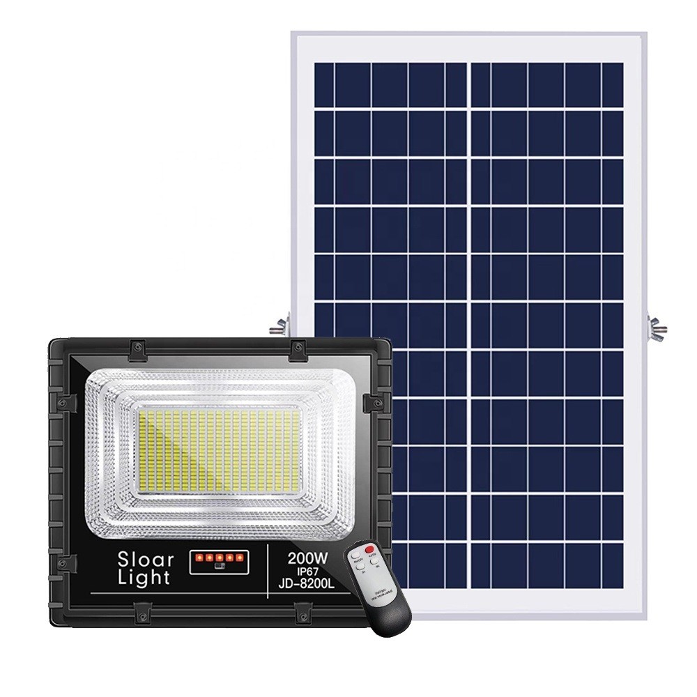 LED Garden Outdoor Solar Flood Light Motion Sensor Powered With Smart Light Control