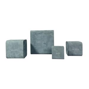 Wholesale High End Blue Microfiber Luxury Jewelry Packaging Boxes Opaque Square Watch Gift Boxes from china suppliers