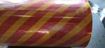 Road Safety Traffic Sign Chevron Reflective Sheeting Vinyl With Red / Yellow