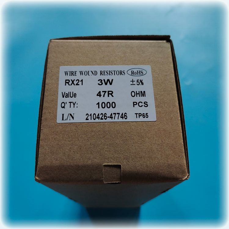 Knp Series Wirewound Resistors 5W 6x17mm 47ohm