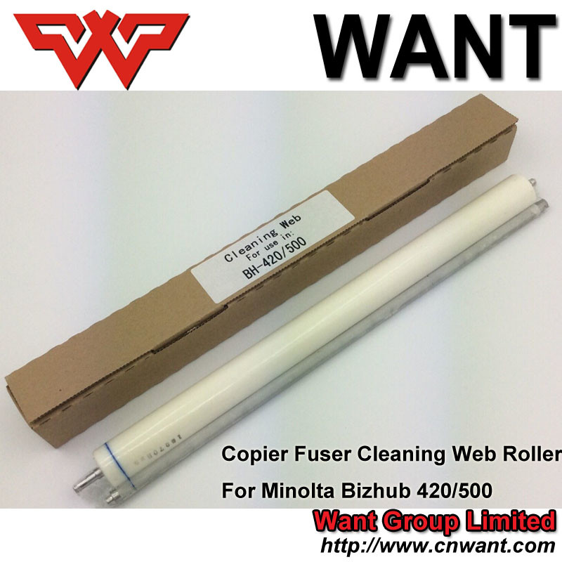 For Konica Bizhub 600 750 cleaning web roller BH600 BH750 fuser cleaning roller 56AA5430 High quality copier parts