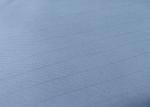 100% Cotton Grid Anti - Static Esd Fabric Thick Yarn Card 295 Grams